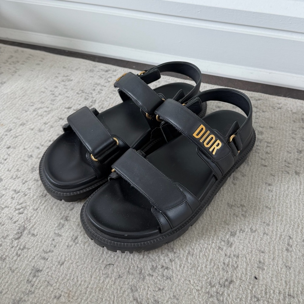 Dior dad sandals black 37